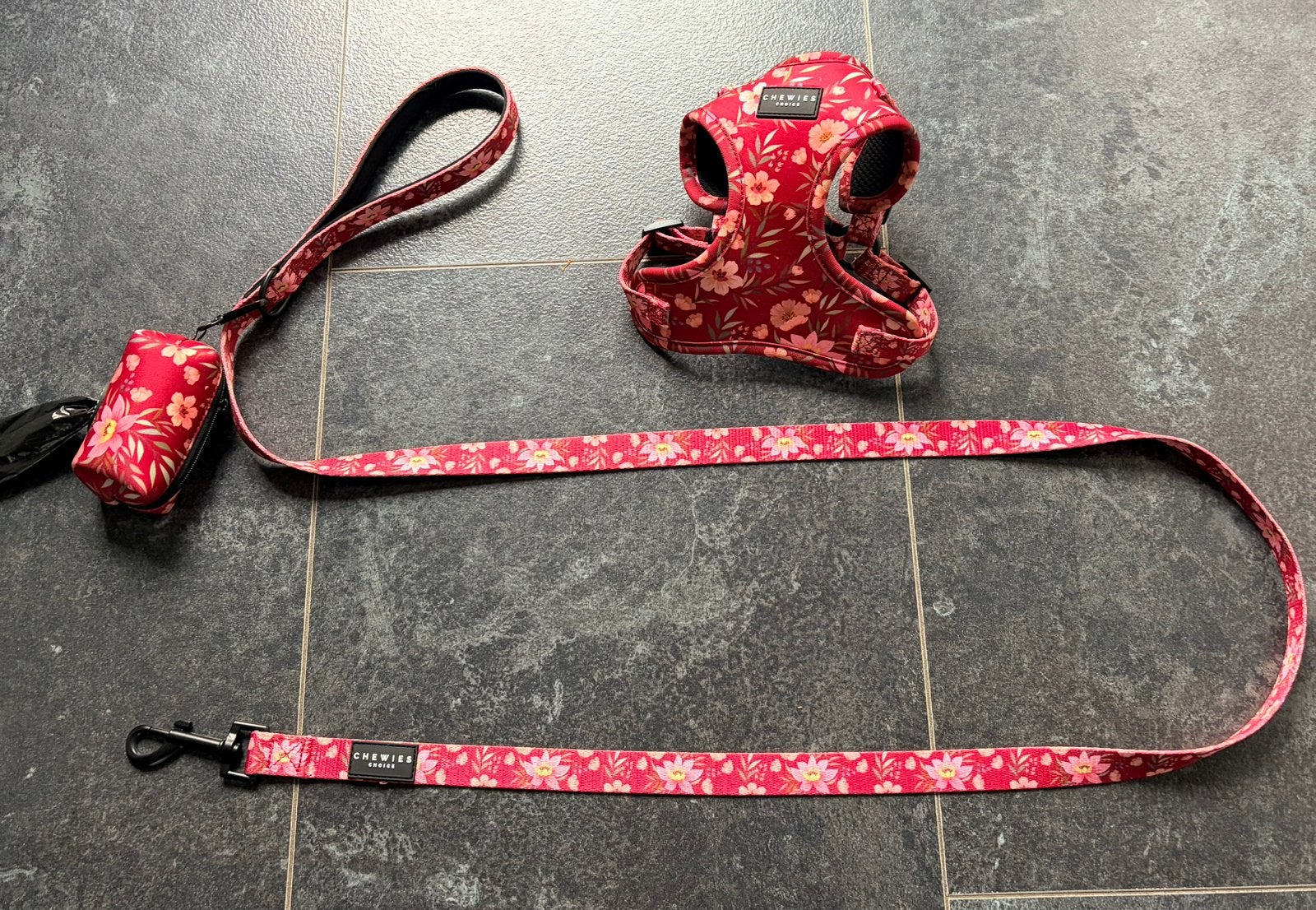 Chewies choice wandelset instaptuigje XS Flowerpup, Ophalen of Verzenden, Nieuw