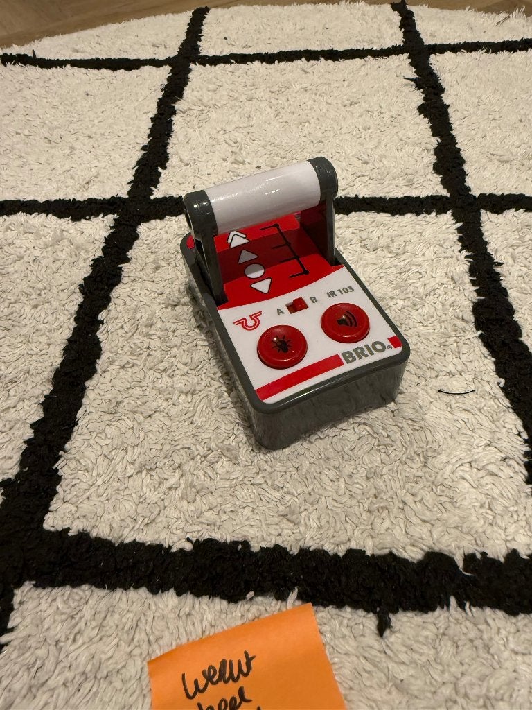 ZGAN Brio houten trein afstandsbediening remote RC 33510 set, Ophalen of Verzenden, Zo goed als nieuw