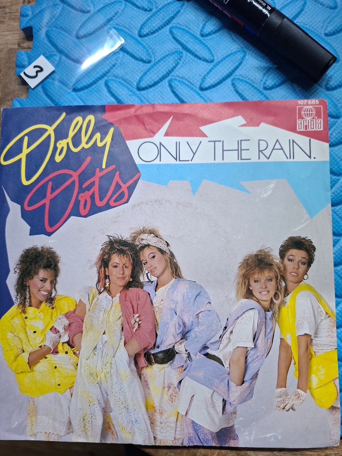 Dolly Dots - Only The Rain (Single), Cd's en Dvd's, Gebruikt, 7 inch, Pop, Single