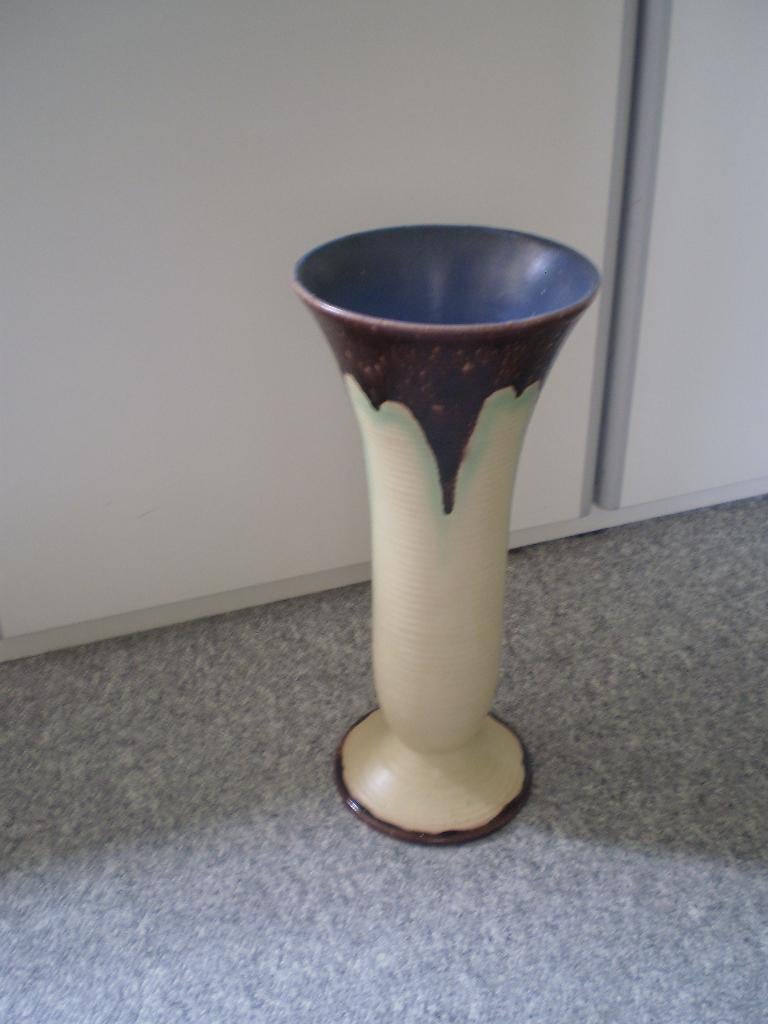 Vaas Druipglazuur Zuid Holland Gouda, Antiek en Kunst, Antiek | Vazen, Ophalen of Verzenden