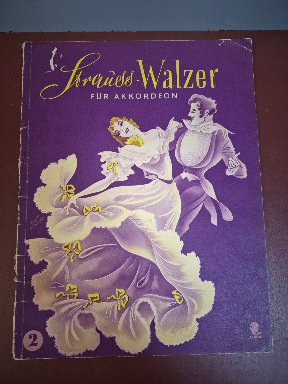 Strauss Walzer Band 2 - Accordeon Solo en Duet, Ophalen of Verzenden