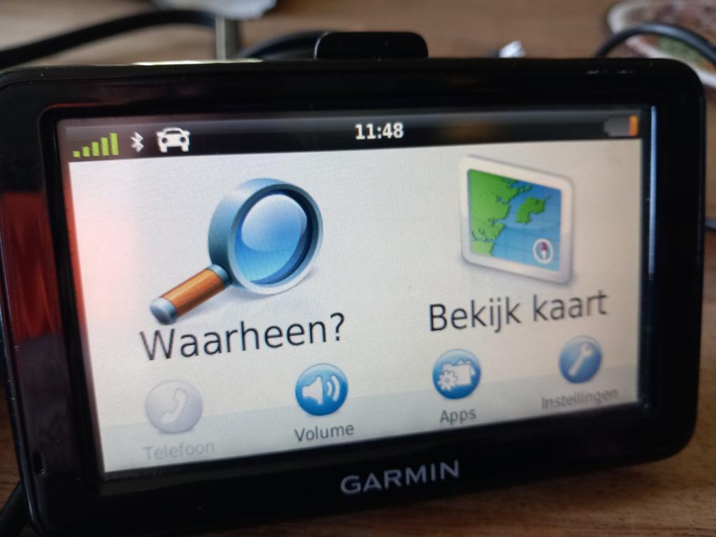 Garmin nüvi 2495LMT Navigatiesysteem met Lifetime Maps, Ophalen of Verzenden, Gebruikt