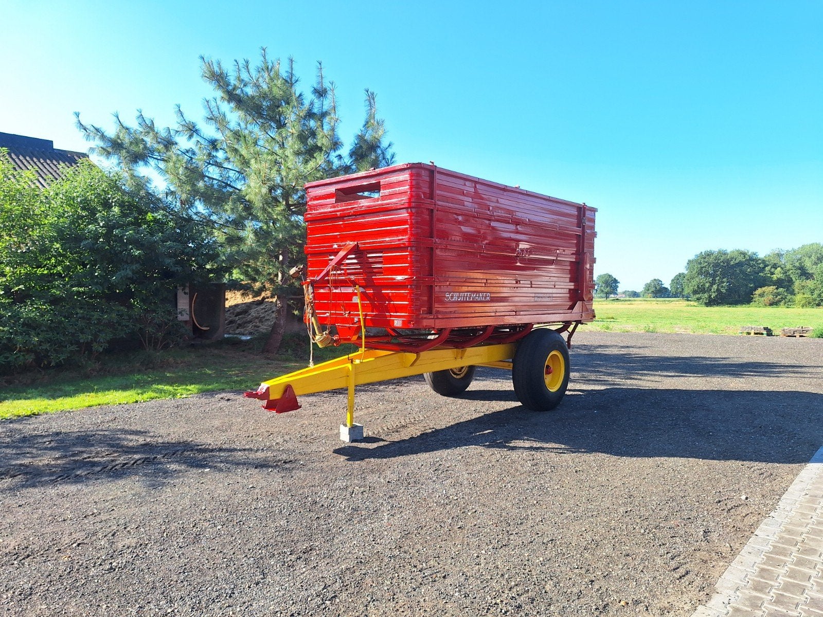 Goedwerkende schuitemaker utw 460, Ophalen, Transport
