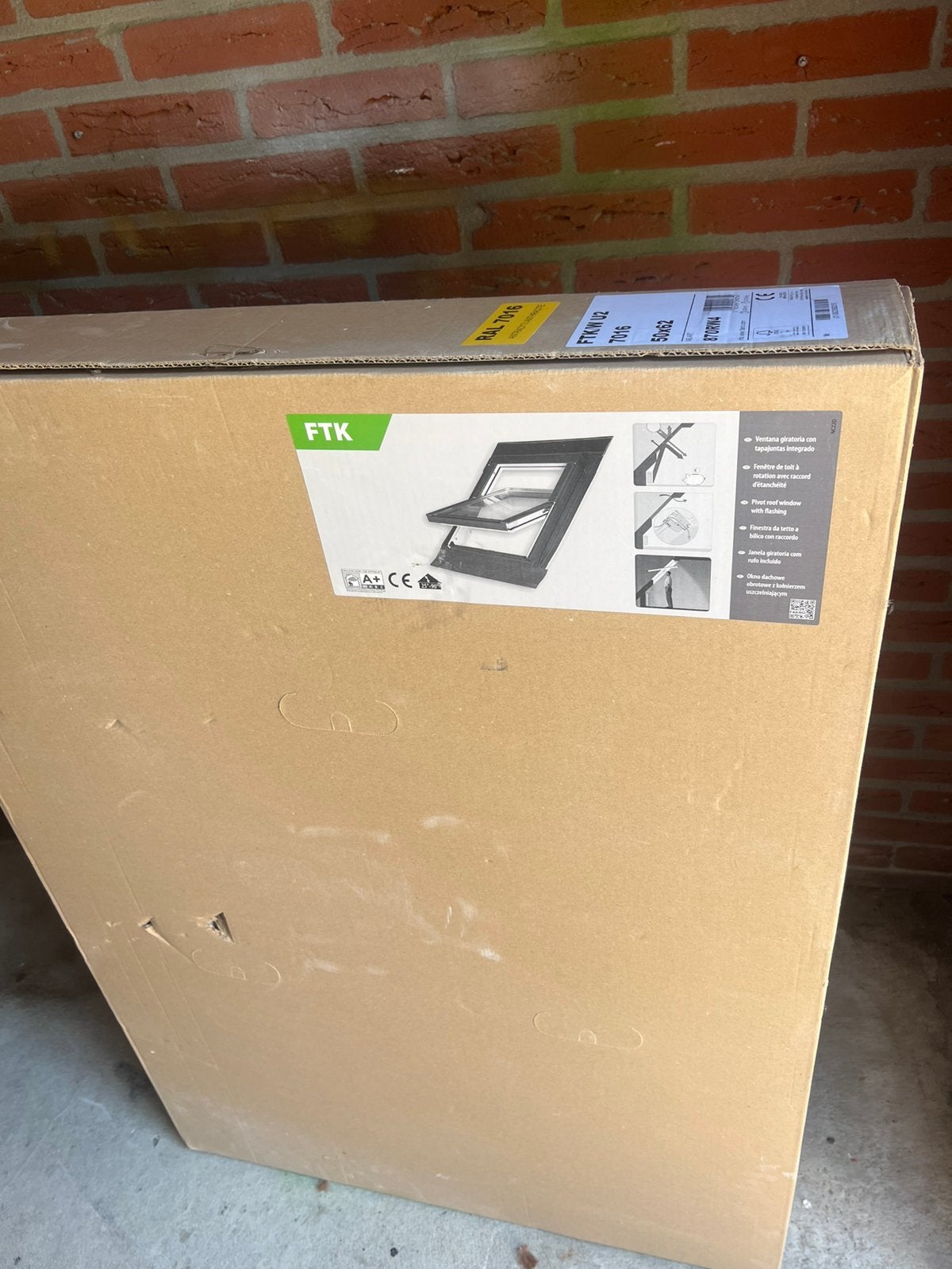 Fakro dakramen nieuw compleet met goot stukjes, Doe-het-zelf en Verbouw, Ophalen of Verzenden, Nieuw
