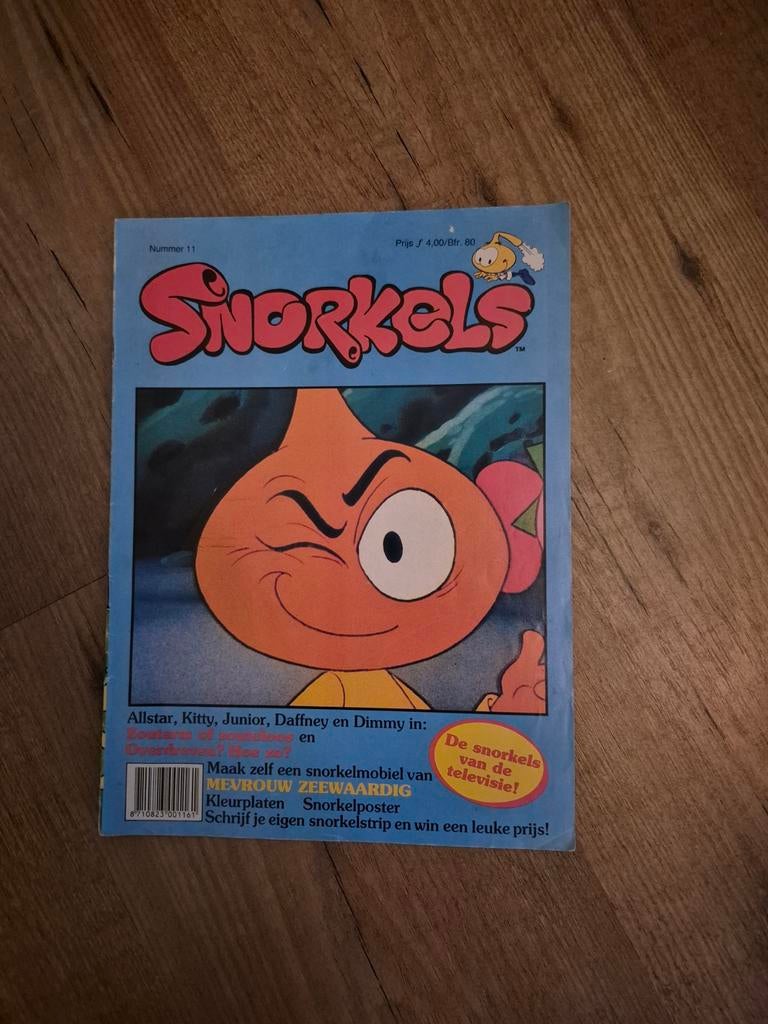 Stripboek Snorkels - Nummer 11, Boeken, Stripboeken, Eén stripboek, Ophalen of Verzenden, Gelezen, Freddy Monnickendam