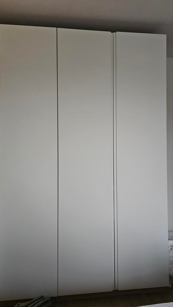 2 witte deuren ikea pax kast Vikanes Wit, Ophalen, 200 cm of meer, 50 tot 100 cm, Zo goed als nieuw