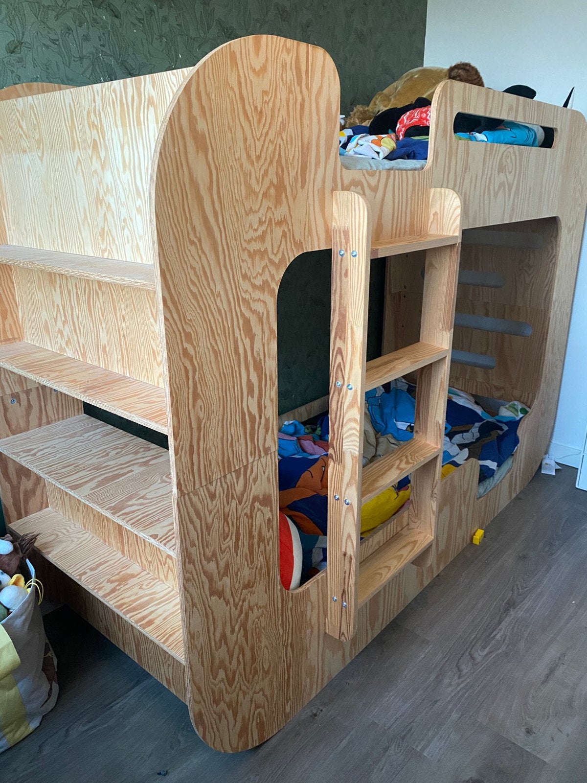 Petit Puk Coco stapelbed, Ophalen, Zo goed als nieuw, Stapelbed