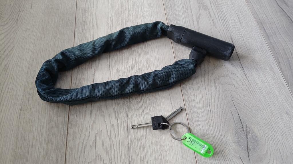 Bike lock, Ophalen of Verzenden, Gebruikt, Kettingslot