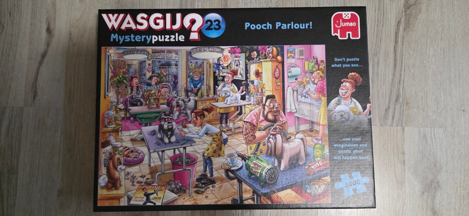 Wasgij legpuzzel 1000 stukjes, Hobby en Vrije tijd, Denksport en Puzzels, Ophalen, 500 t/m 1500 stukjes, Zo goed als nieuw