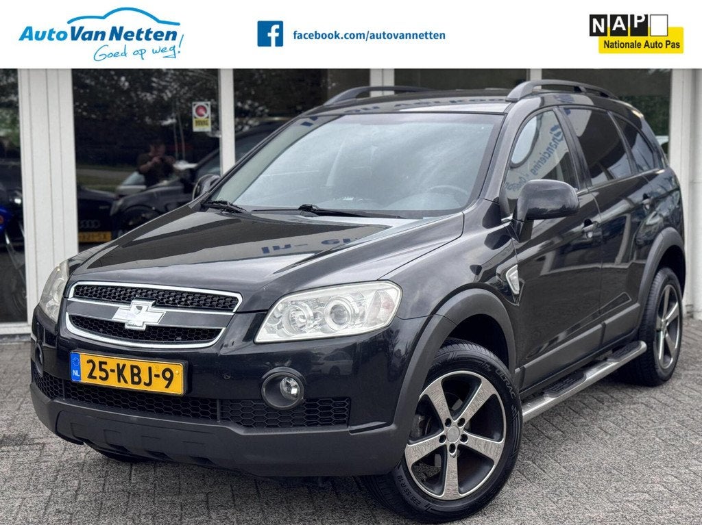 Chevrolet Captiva 2.4 Intro Edition 2WD, 7 Persoons!, Trekha, Auto's, Chevrolet, Bedrijf, Te koop, Captiva, ABS, Airbags, Airconditioning
