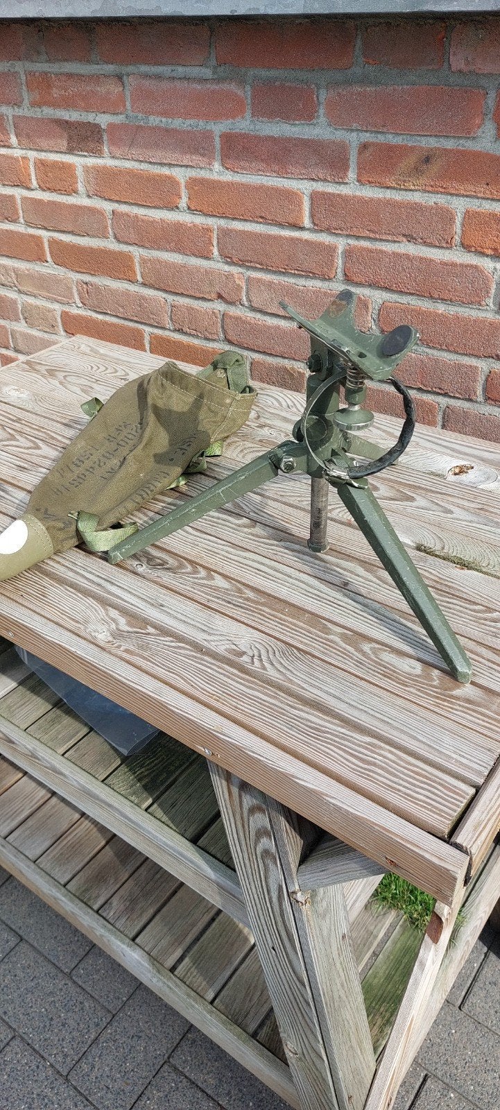 US ARMY sniper spotting scope tripod, Verzenden, Landmacht, Amerika, Overige typen