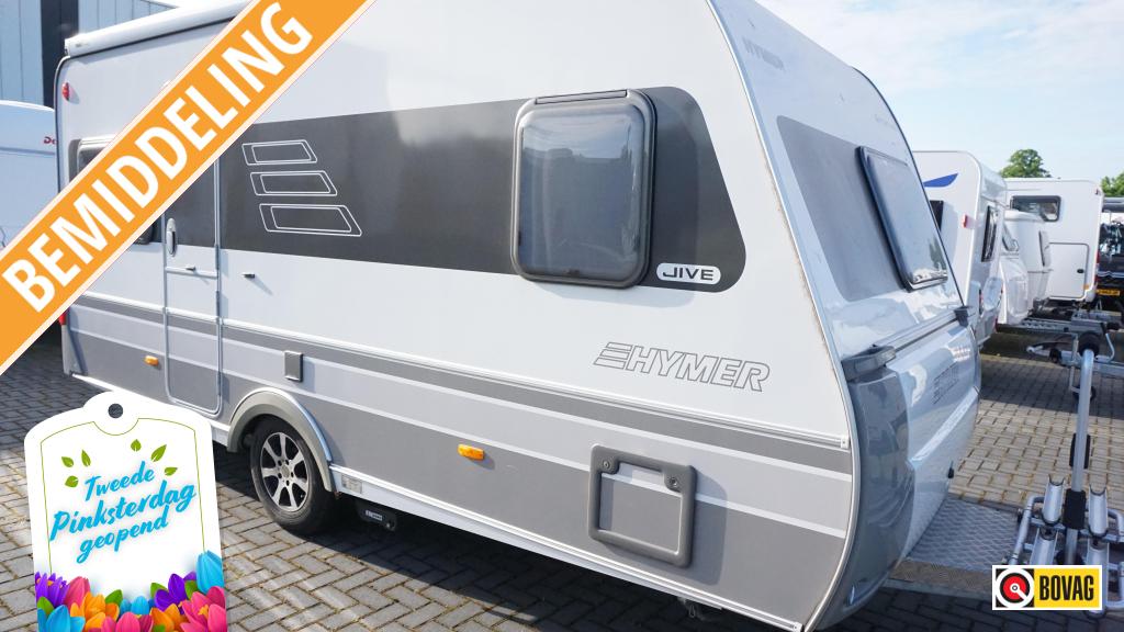 Hymer Jive 465, mover-Unico en Thule luifel, Rondzit, Bedrijf, Overige typen, Eriba