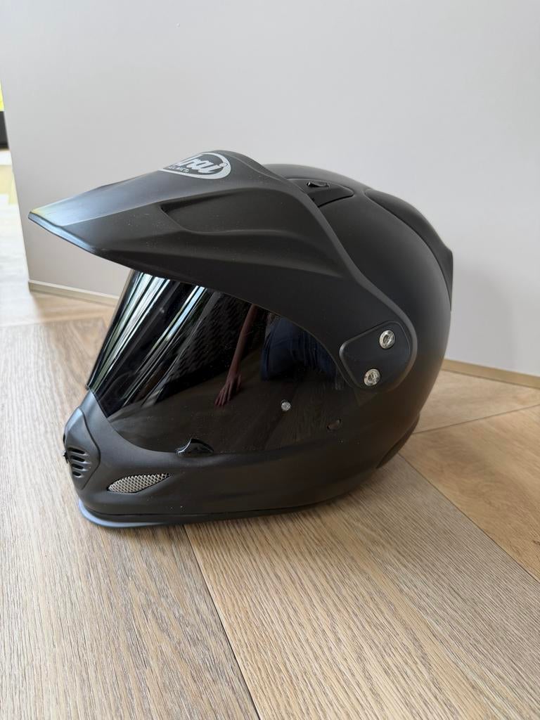 Arai Tour-X3 motorhelm - Maat M - Mat zwart, Motoren, M, Arai, Ophalen of Verzenden, Tweedehands