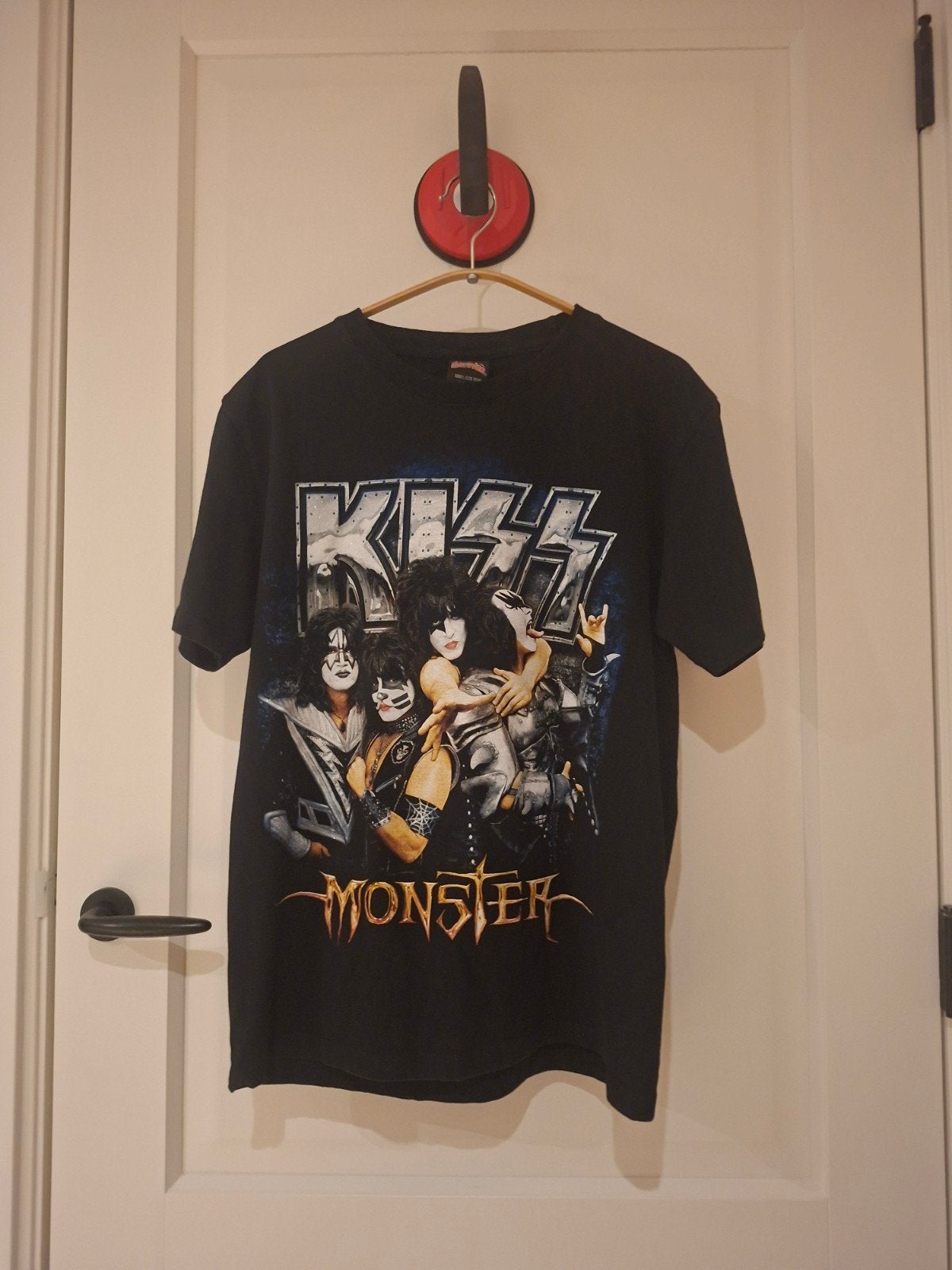 KISS Monster T-shirt - Rock Off Tees, Zwart, Zo goed als nieuw, Rock Off Tees, Verzenden