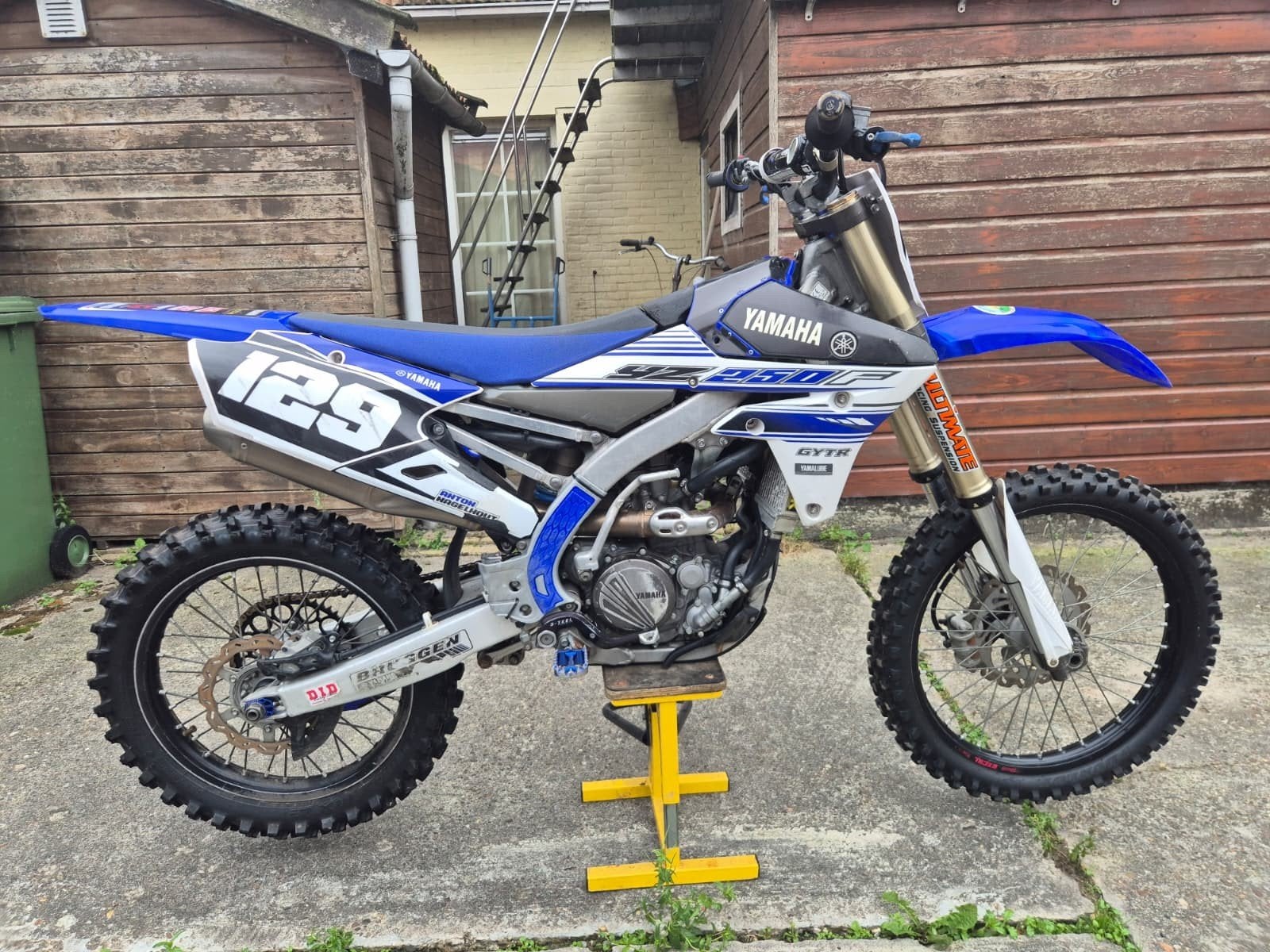 Yamaha YZF 250 Crossmotor - Modeljaar 2015/2016, Particulier, Gebruikt, Crossmotor