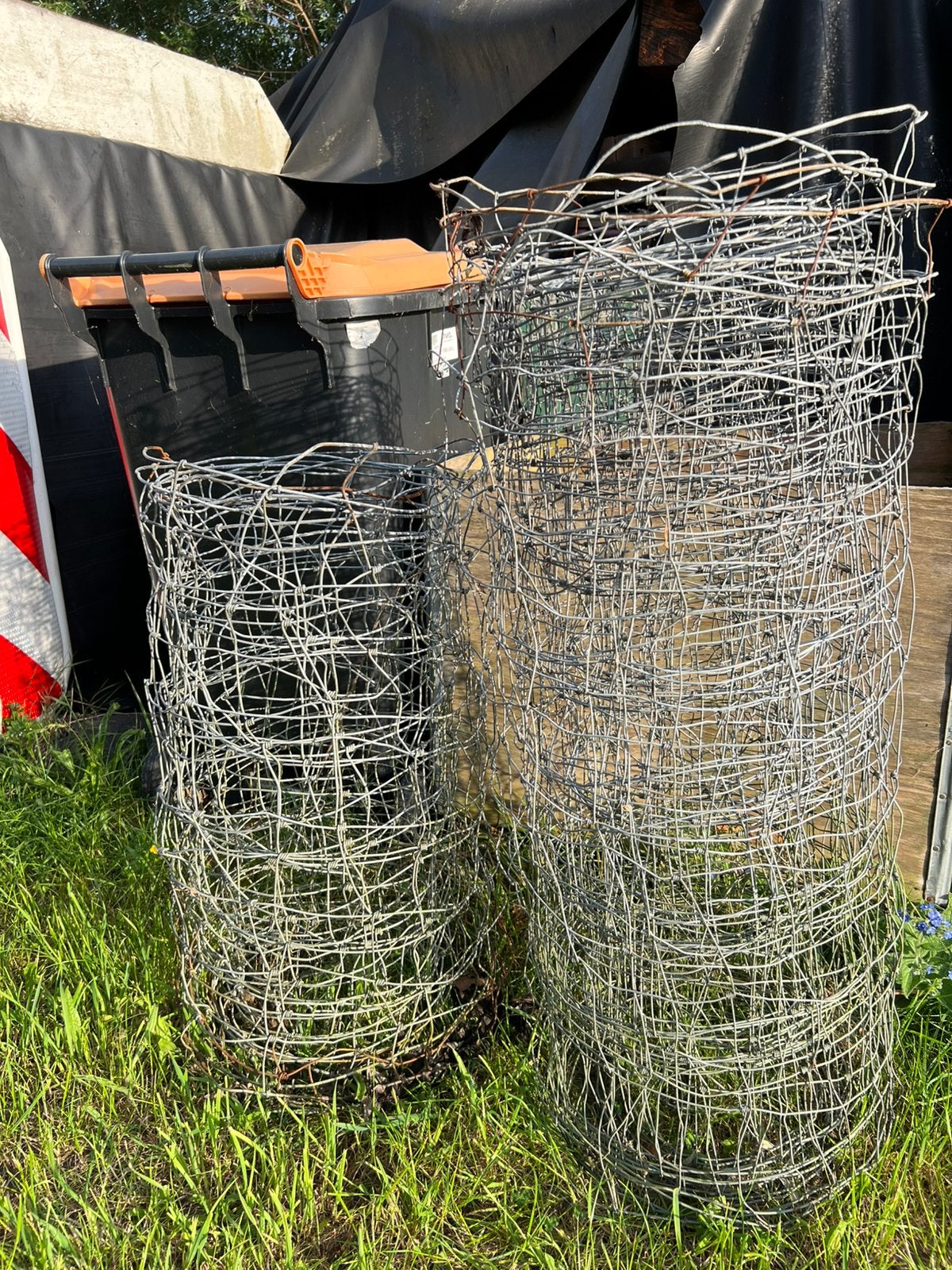 2 stukken schapengaas gratis af te halen, Tuin en Terras, Ophalen, Gebruikt, Minder dan 10 meter, Gaas