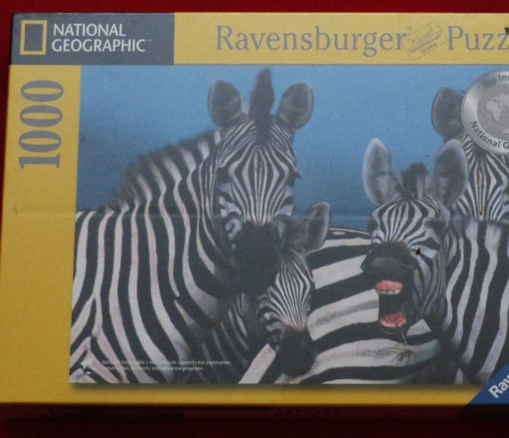 Ravensburger puzzel zebra NIEUW IN PLASTIC, Ophalen, 500 t/m 1500 stukjes, Nieuw, Legpuzzel