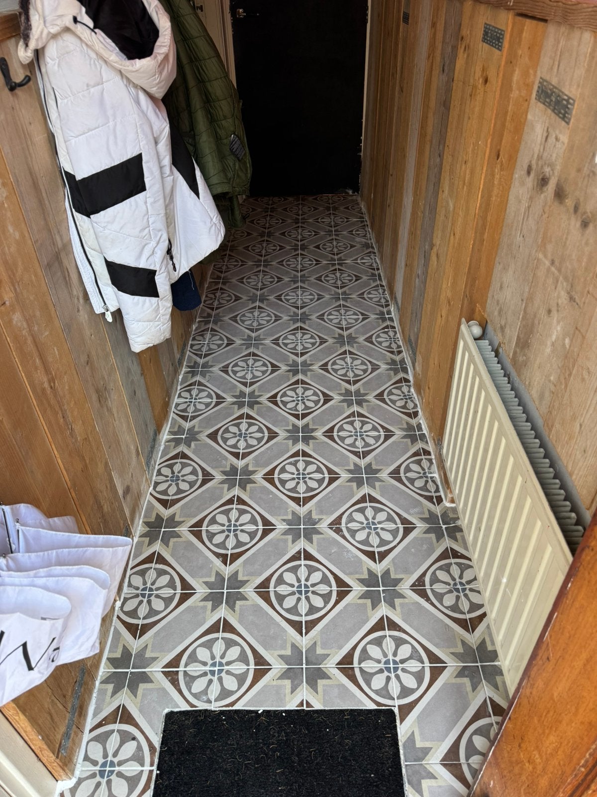 Patroontegels 20x20, Ophalen, Keramiek, Zo goed als nieuw, 20 tot 40 cm