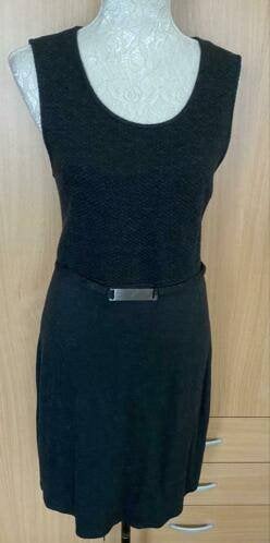 Tramontana jurk maat M [nr1], Kleding | Dames, Jurken, Maat 38/40 (M), Ophalen of Verzenden, Zo goed als nieuw, Grijs
