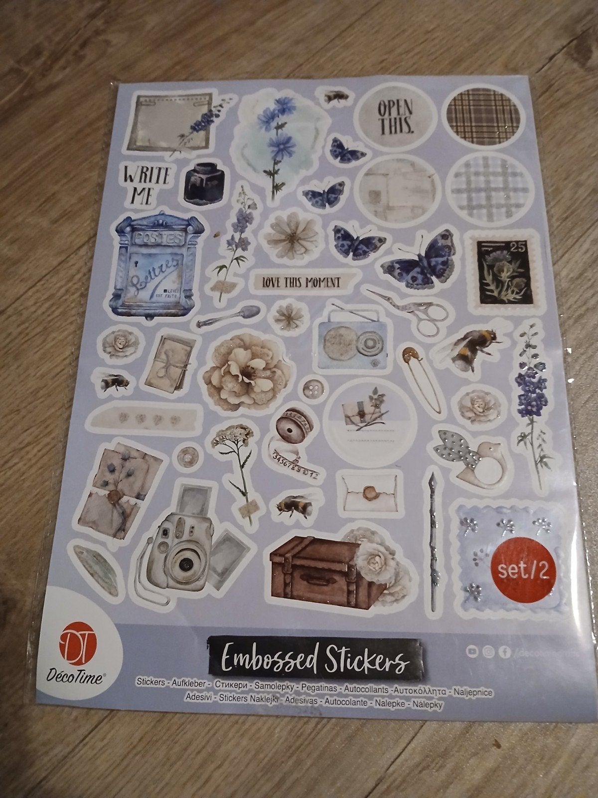 stickers, Ophalen