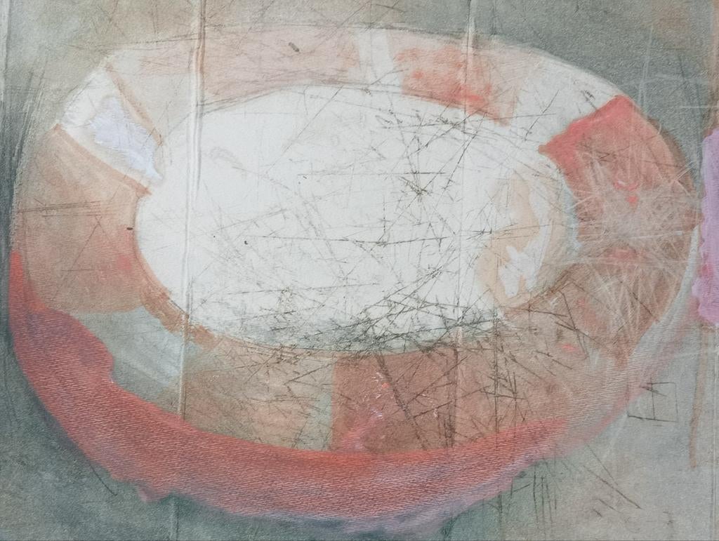 Ben HENS (Waalwijk 1936 - Bladel 2006) abstracte compositie, Ophalen of Verzenden
