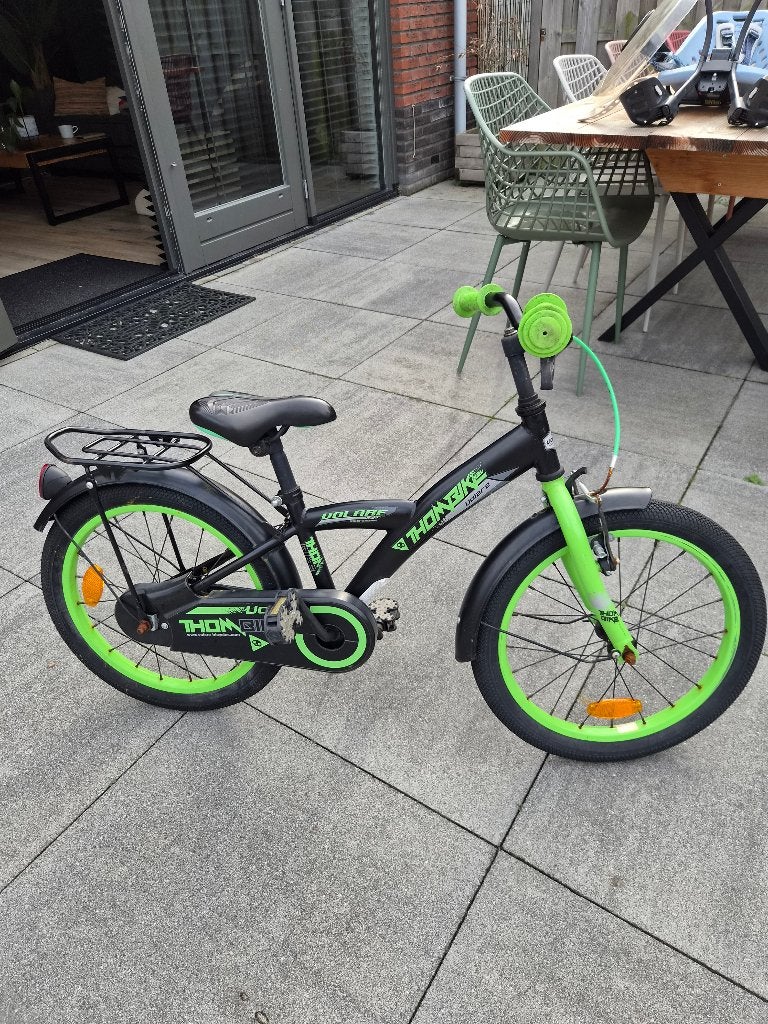 Kinderfiets 16 inch (Volare Thombike) met terugtraprem, Ophalen, Terugtraprem, Gebruikt, THOMBIKE
