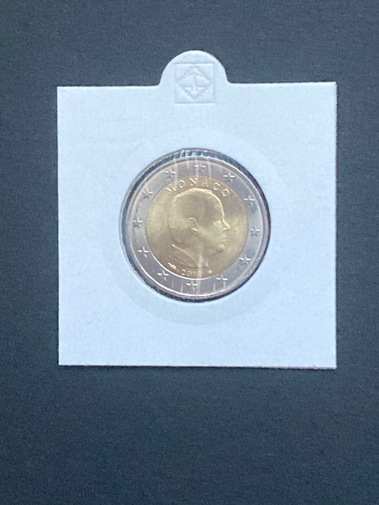 Monaco 2 euro 2011, Postzegels en Munten, Munten | Europa | Euromunten, Ophalen of Verzenden, Monaco, 2 euro, Losse munt