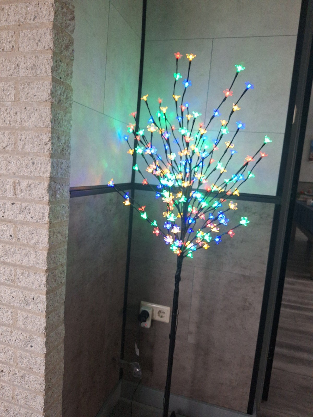 LED Kersenbloesem Boom - Sfeervolle Verlichting, Huis en Inrichting, Lampen | Overige, Ophalen of Verzenden, Zo goed als nieuw