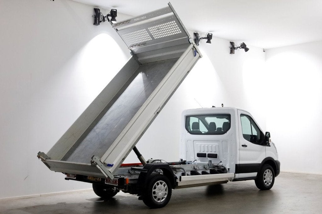 Ford E-Transit 350 68 kWh Trend WLTP Range 317km 100% Electr, Auto's, Bestelauto's, Automaat, Achterwielaandrijving, Gebruikt