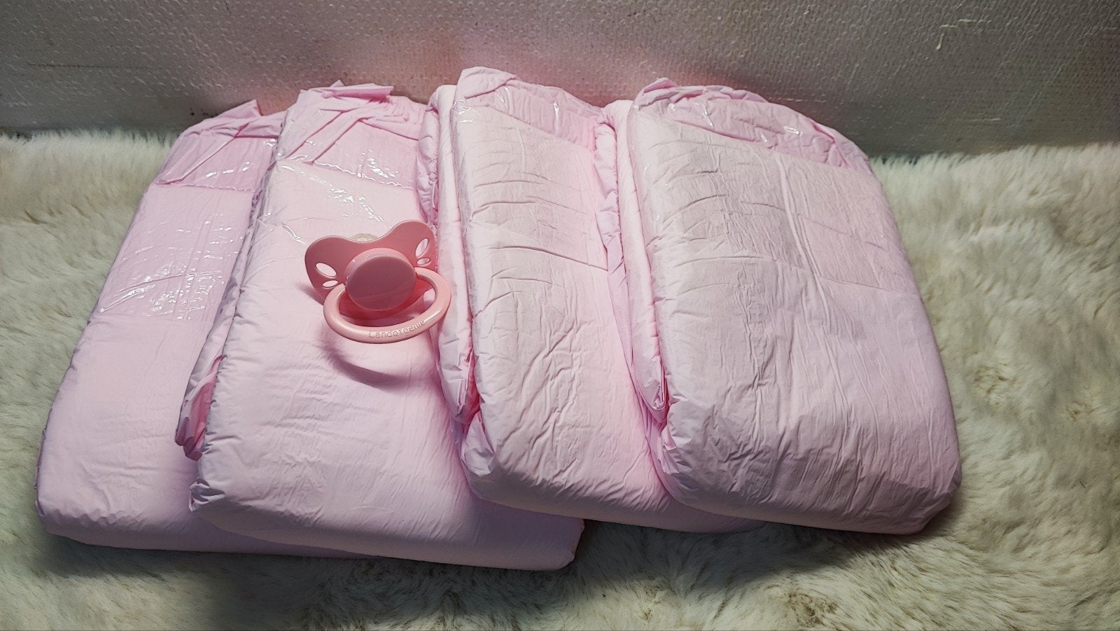 te koop 4 dikke abdl luiers met gave speen, Verzenden, Nieuw
