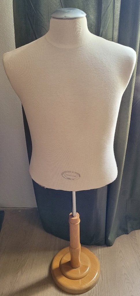 Vendome Paris Vintage paspop / buste - maat 38, Antiek en Kunst, Ophalen