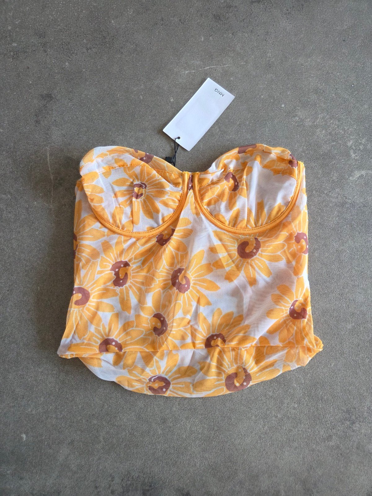 Mango Strapless Boho Festival Top Zonnebloem Maat S Nieuw, Kleding | Dames, Tops, Mango, Geel, Nieuw, Ophalen of Verzenden