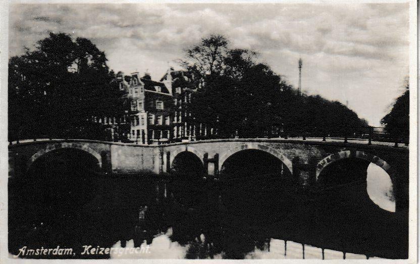 AMSTERDAM - KEIZERSGRACHT, Ophalen of Verzenden, 1940 tot 1960, Ongelopen, Noord-Holland