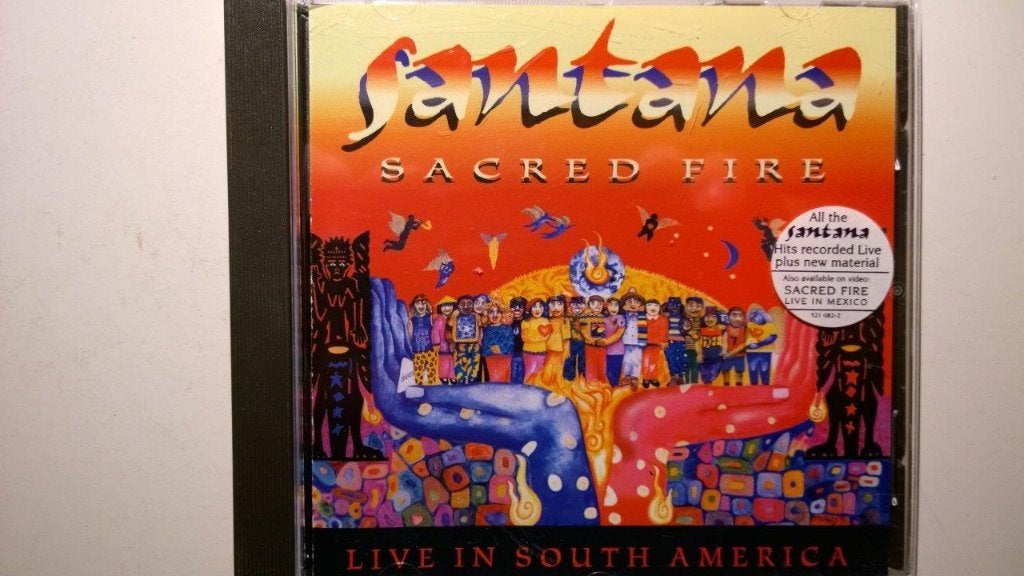 Santana - Sacred Fire Santana Live In South America, Ophalen of Verzenden, Zo goed als nieuw, Poprock, Album