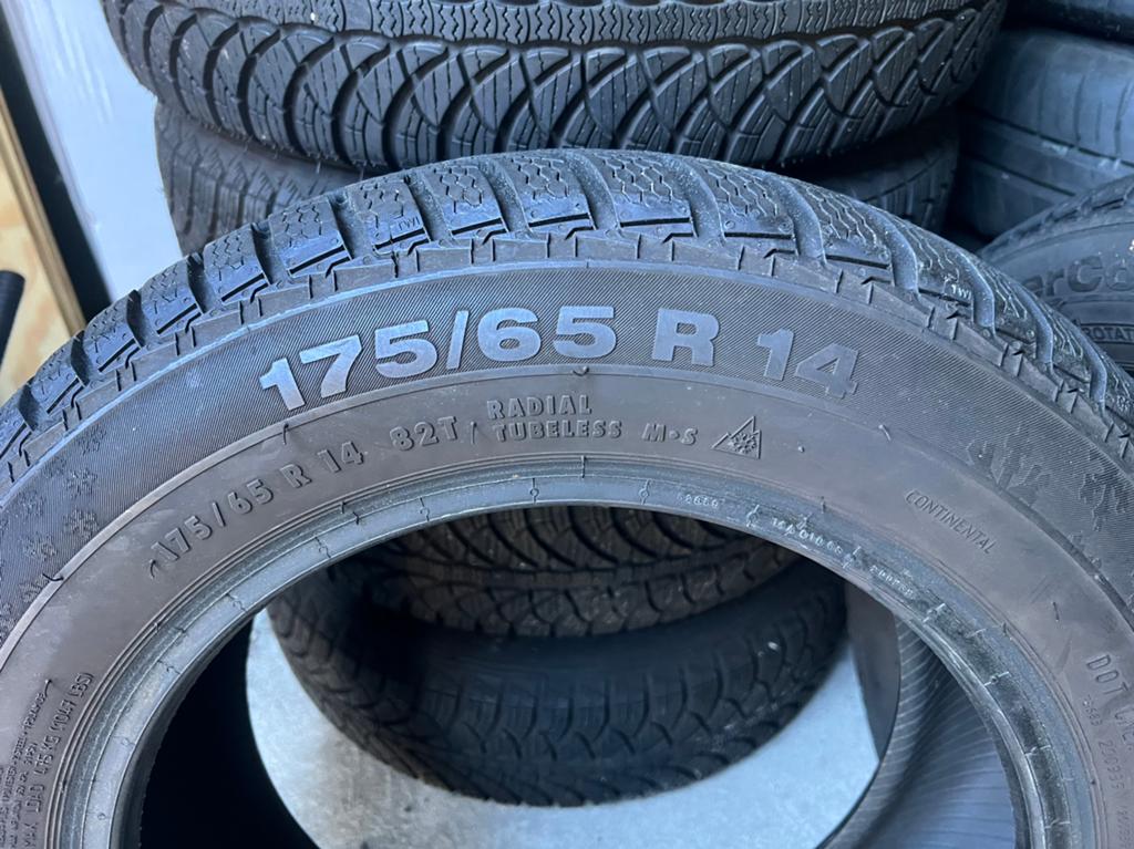 2 x Winterbanden 175/65 R14 ContiWinterContact TS800, Ophalen