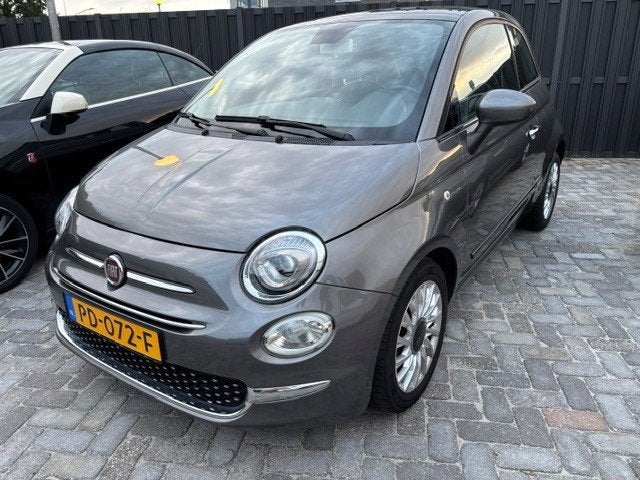 Fiat 500 0.9 TwinAir Turbo Lounge Schuifdak Navi, Auto's, Voorwielaandrijving, Stof, Gebruikt, 905 kg