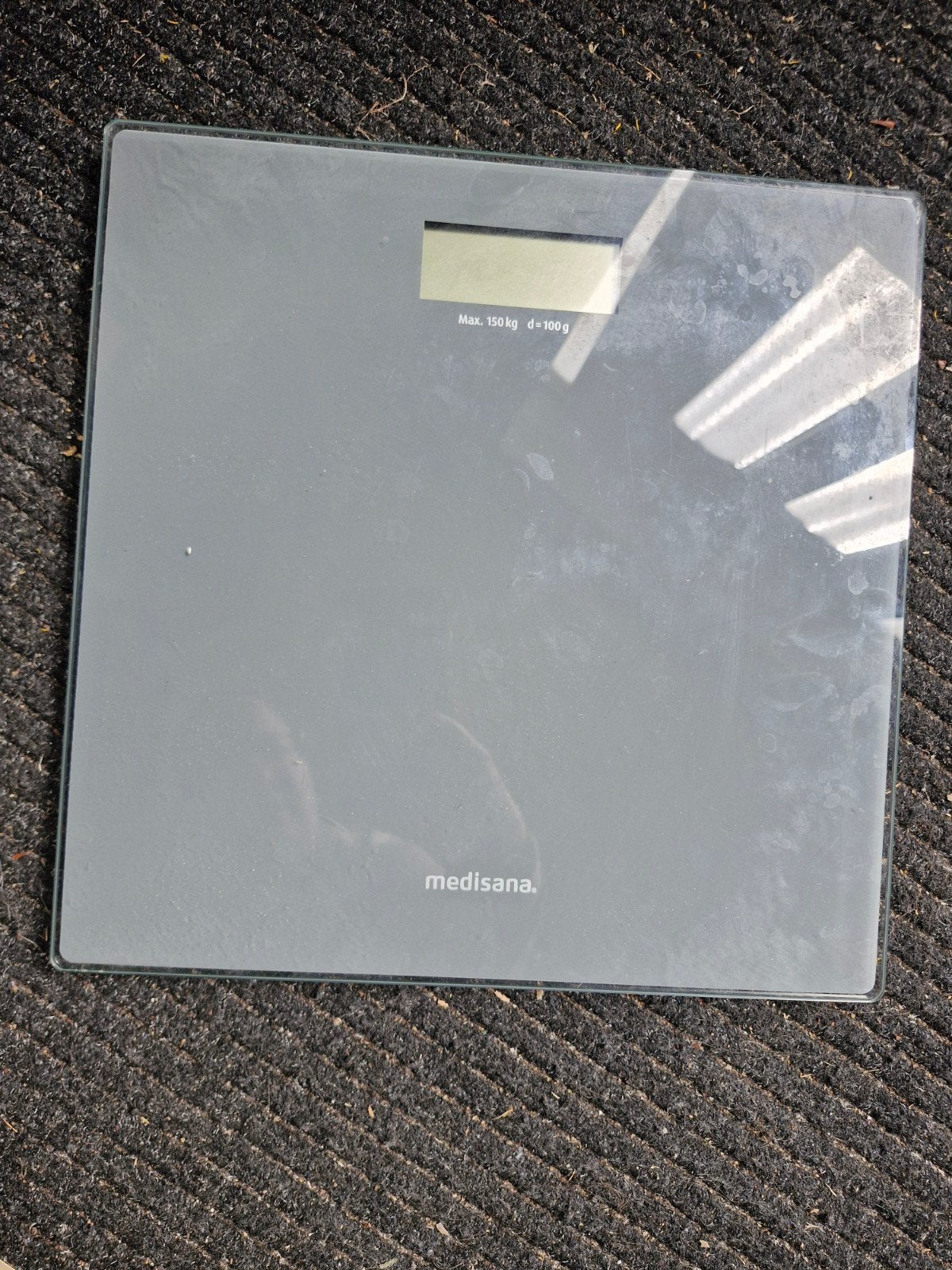 Medisana weegschaal, 1 tot 500 gram, 100 kg of meer, Ophalen of Verzenden, Zo goed als nieuw