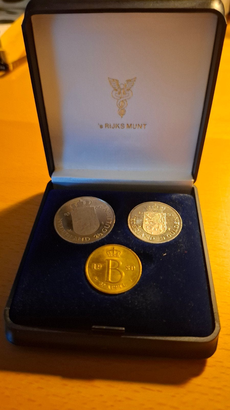 Zeldzame Rijkdaalder en Gulden Set Koningin Beatrix 1980, Postzegels en Munten, Munten | Nederland, Ophalen of Verzenden, Koningin Beatrix
