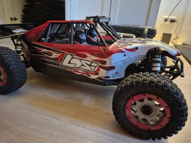 Losi DBXL 2.0 Desert Buggy 1:5 RC Auto + 2 accu's, Overige merken, Auto, Groter dan 1:32, Ophalen of Verzenden