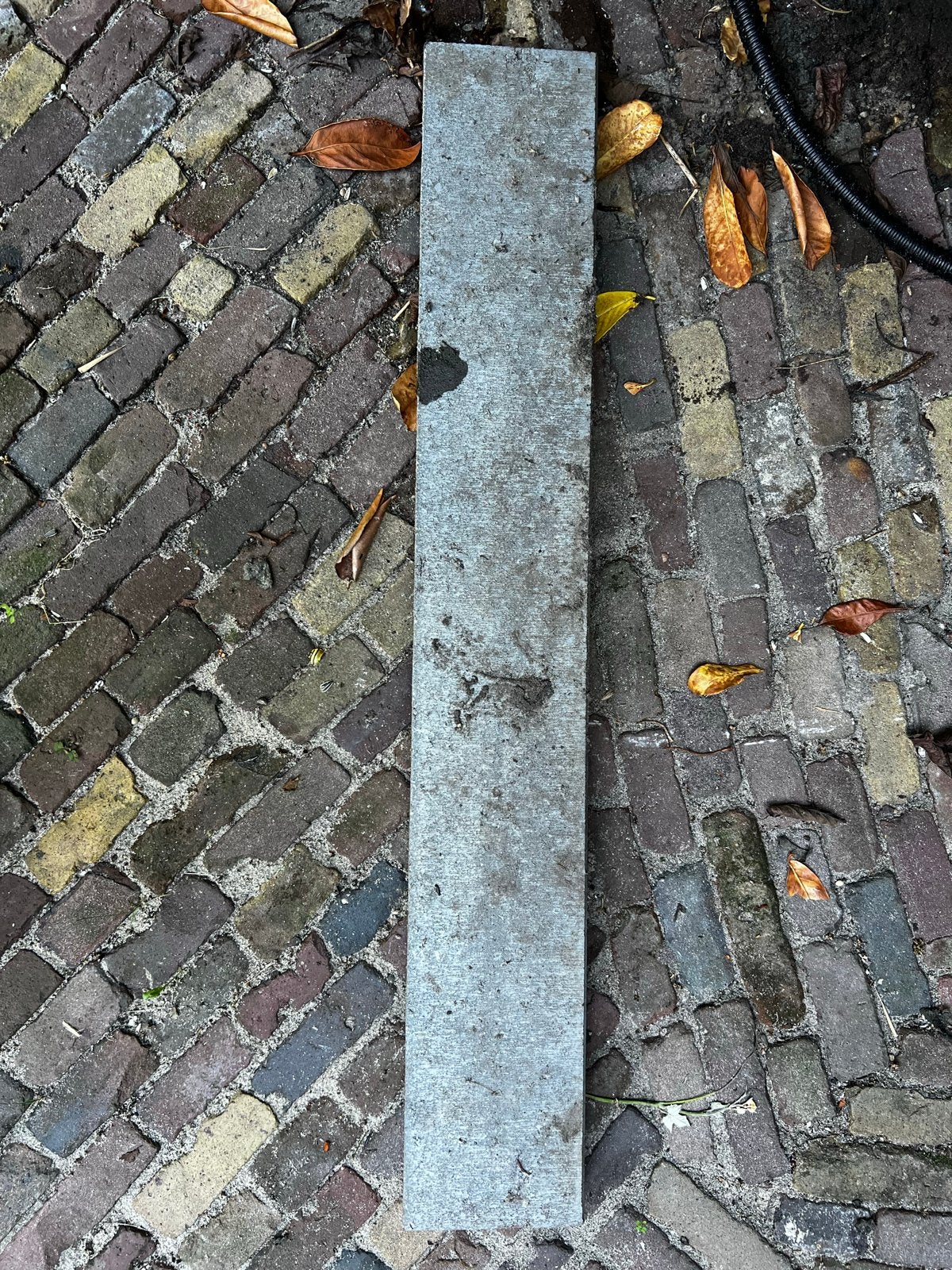 Opsluitband Hornbach - Grijs Beton, Tuin en Terras, Ophalen, Gebruikt, Border, Beton
