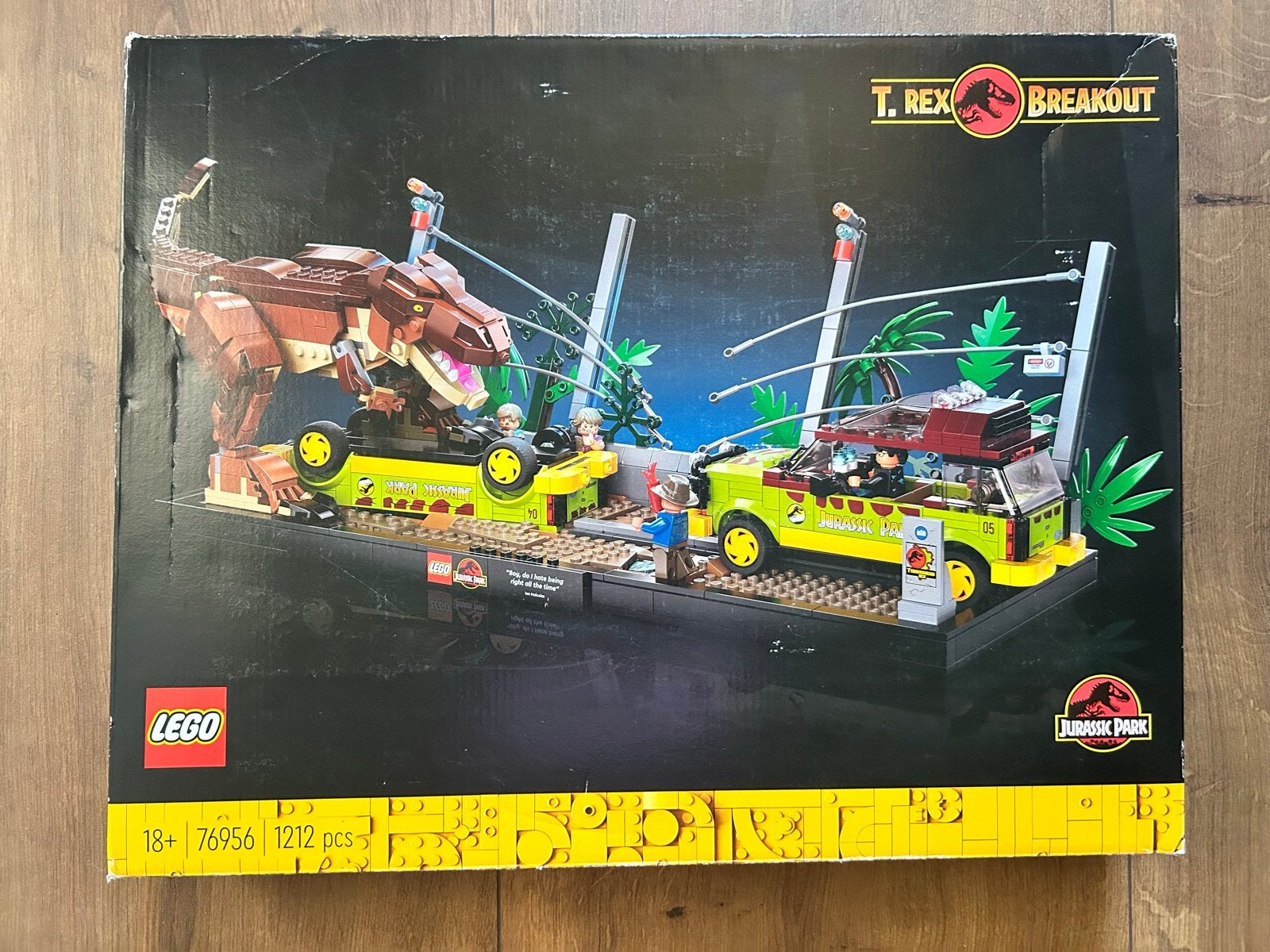 LEGO Jurassic Park T. Rex Breakout 76956 - Nieuw in doos, Ophalen of Verzenden, Nieuw