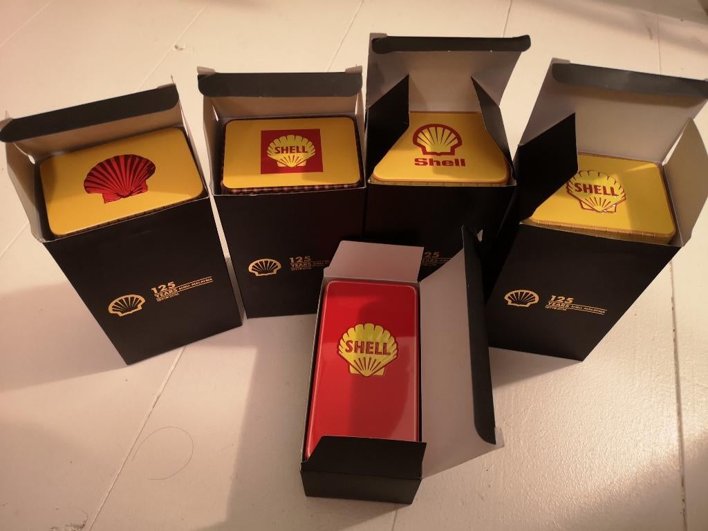 Shell decoratieve blikjes, Ophalen, Gebruikt, Overige typen