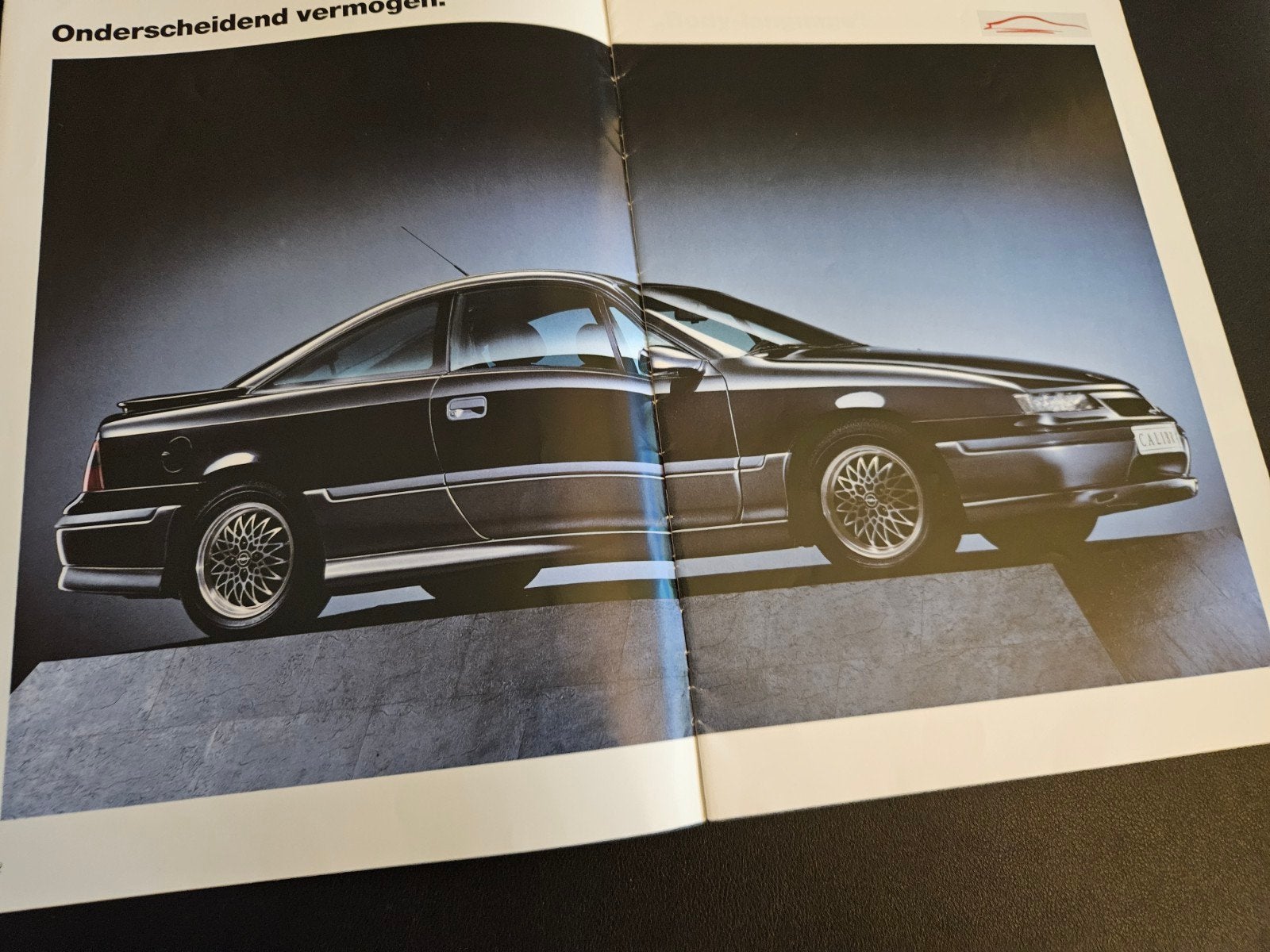 Brochure Opel Calibra accessories 1991, Ophalen of Verzenden, Zo goed als nieuw, Opel