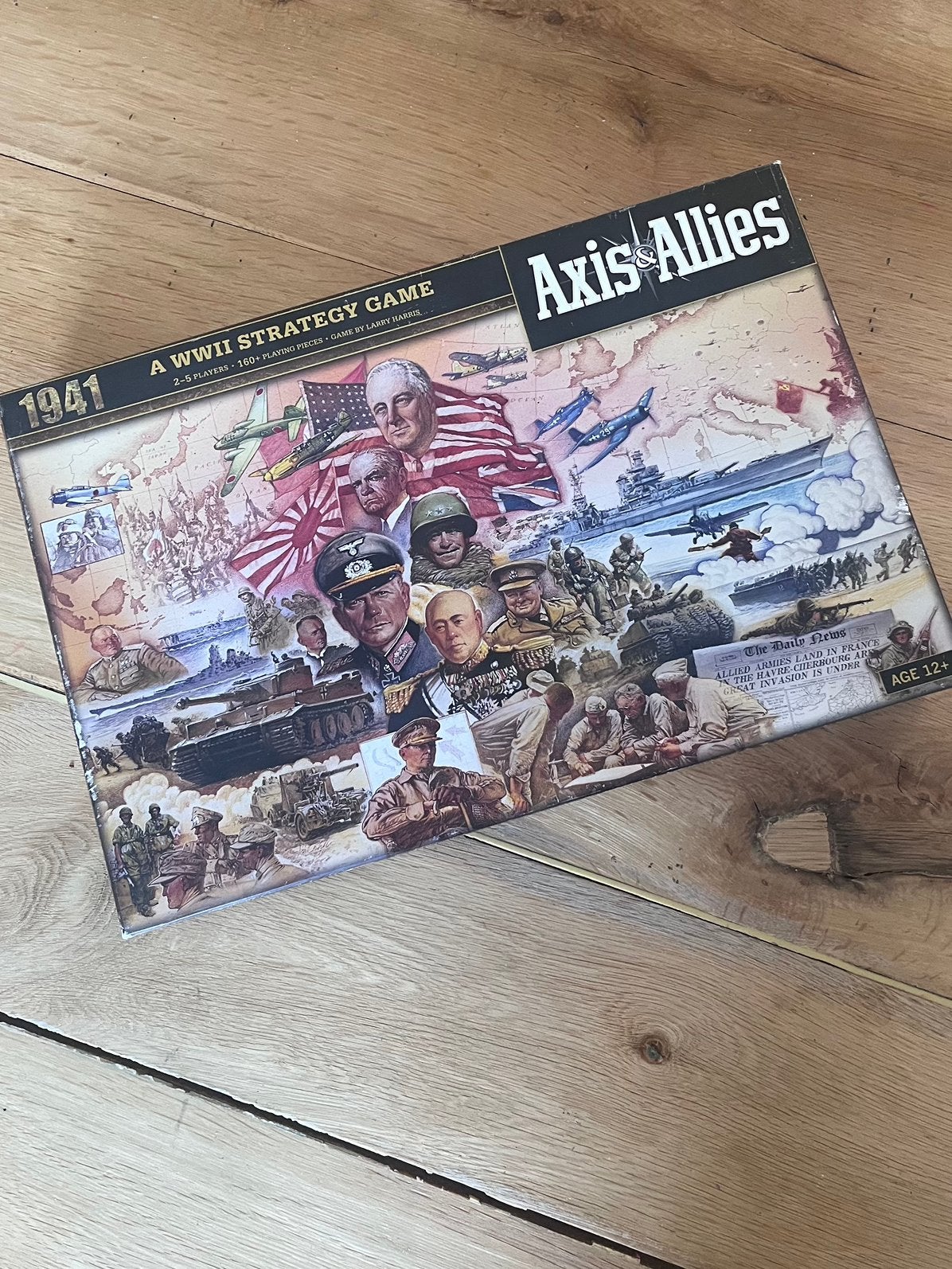 Axis & Allies 1941, Hobby en Vrije tijd, Ophalen of Verzenden, Zo goed als nieuw, 1:35 tot 1:50
