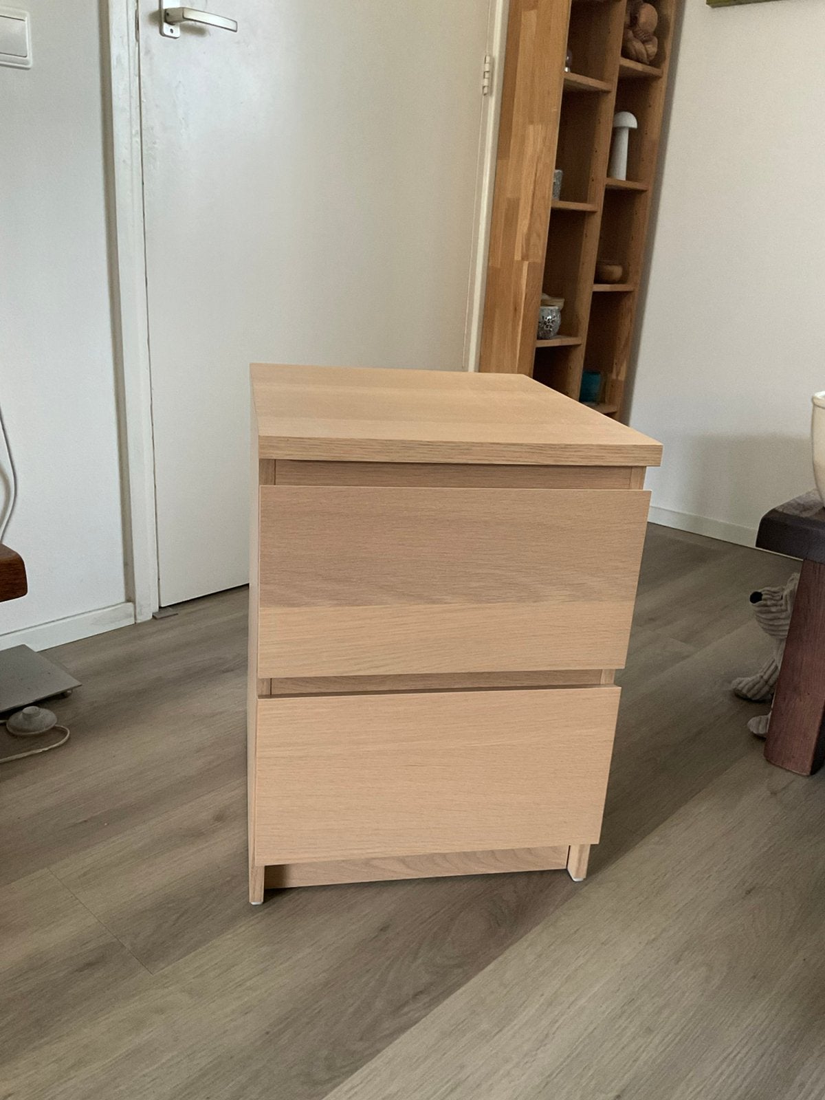 Mooi ikea ladenblok buro kastje nachtkastje laden wielen, Ophalen, Minder dan 45 cm, 55 tot 70 cm, Zo goed als nieuw