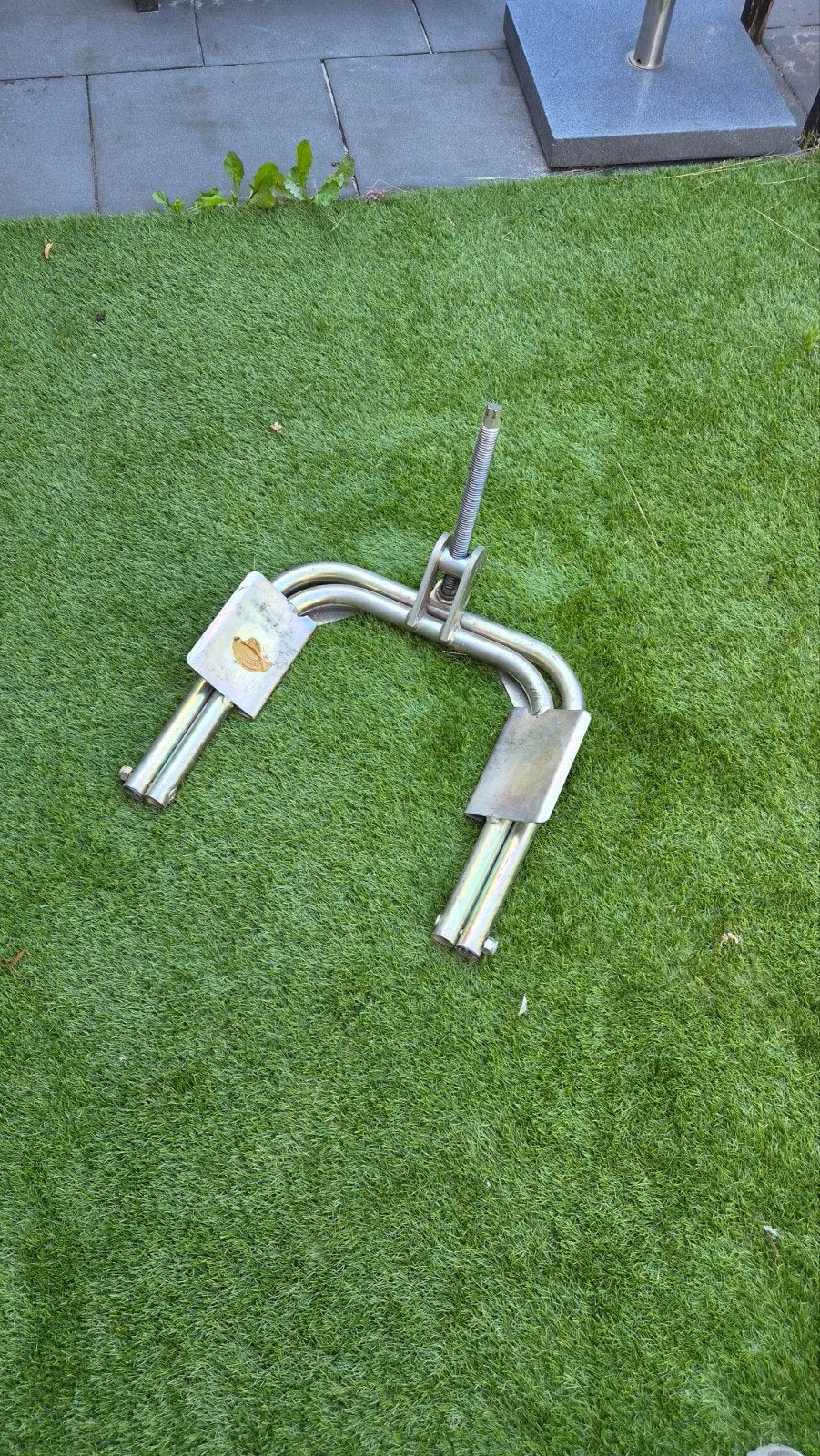 Stalen caravan leveler - Degelijk en sterk, Ophalen, Gebruikt