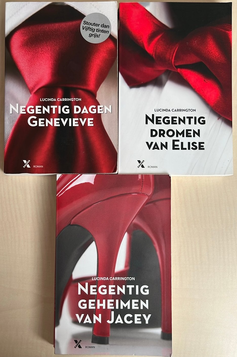 Lucinda Carrington - Negentig Dagen, Dromen, Geheimen, Ophalen of Verzenden, Zo goed als nieuw, Nederland