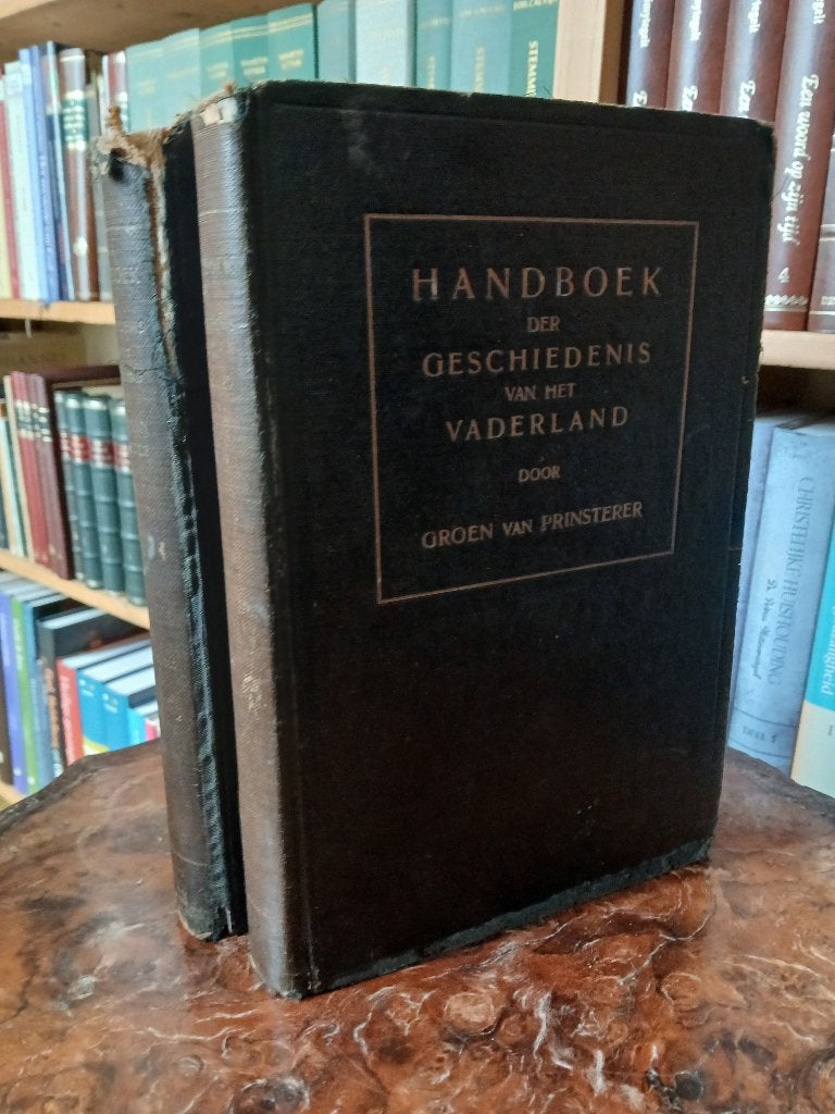 Handboek der geschiedenis van het vaderland, Prinsterer, Ophalen of Verzenden, Gelezen