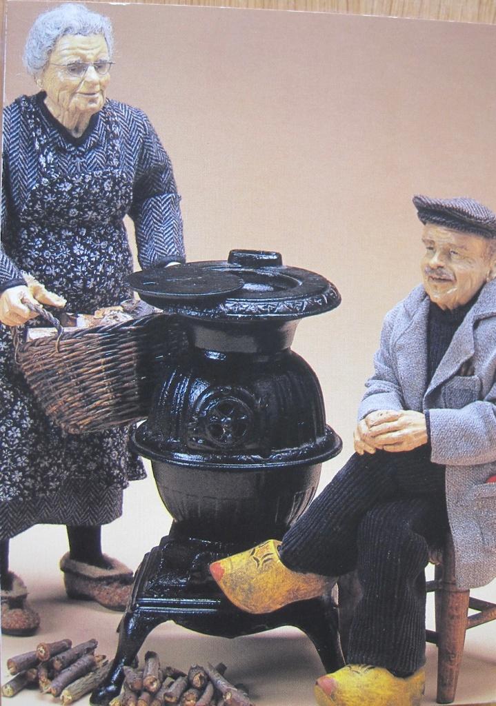 Poppen in beeld - Winteravond - nieuw, Verzamelen, Verzenden, 1980 tot heden, Ongelopen, Overige thema's
