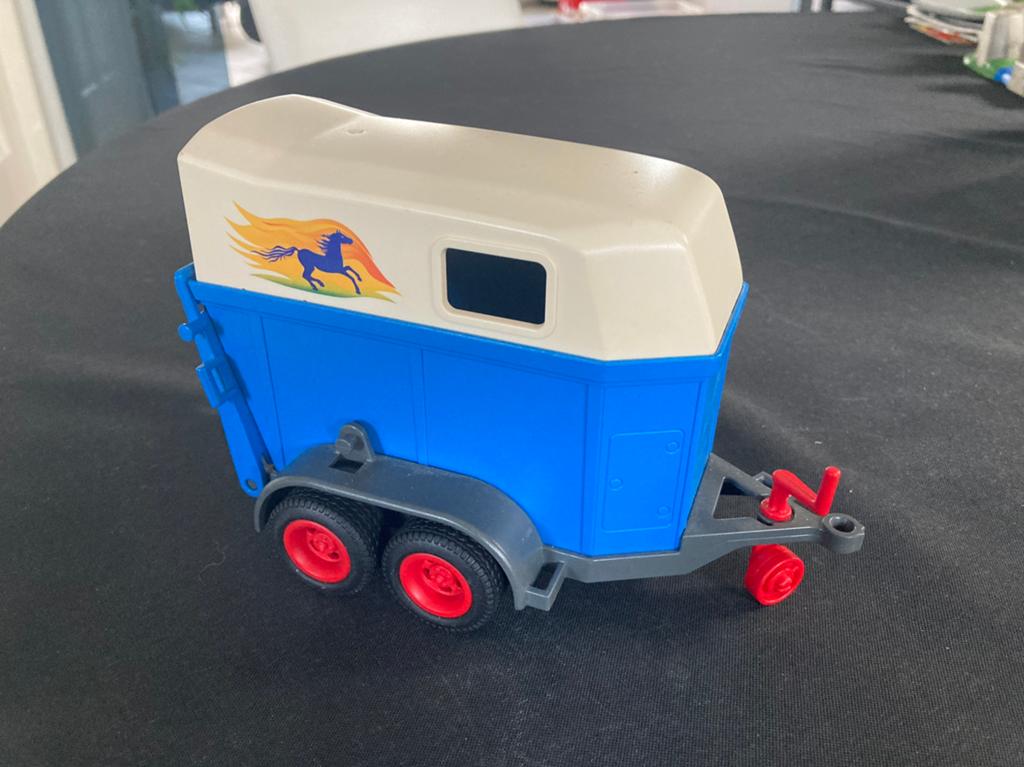 Playmobil paarden trailer, Ophalen of Verzenden, Zo goed als nieuw